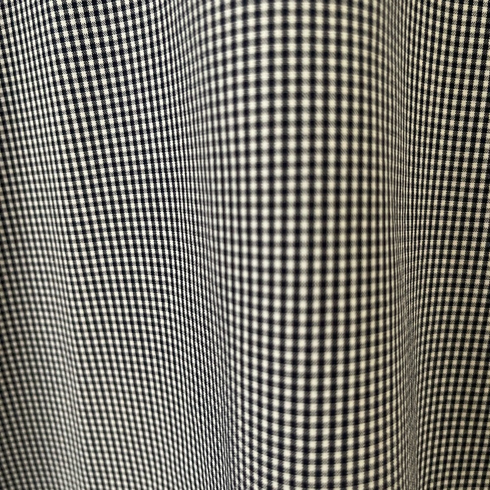 Nordstrom Men's Black and White Checkered Dress Shirt - Picture 4 of 10